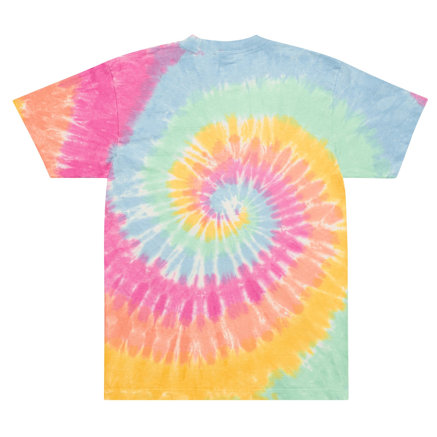 Illuminati - Oversized Unisex Tie-Dye T-shirt