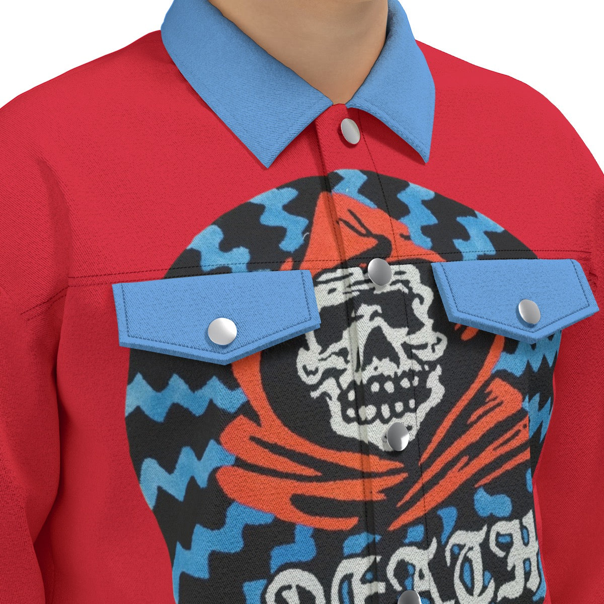 Death Of Ego - Unisex Lapel Jacket | 245GSM Cotton