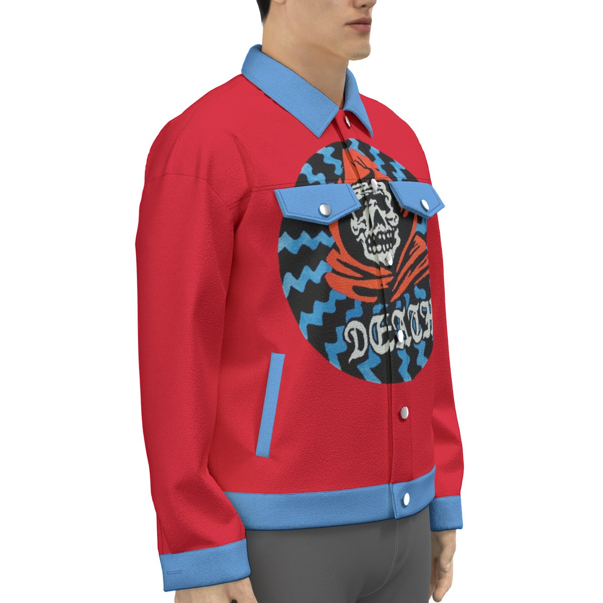 Death Of Ego - Unisex Lapel Jacket | 245GSM Cotton