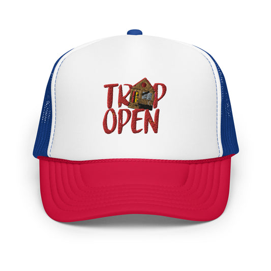 Trap Open - Foam Trucker Hat