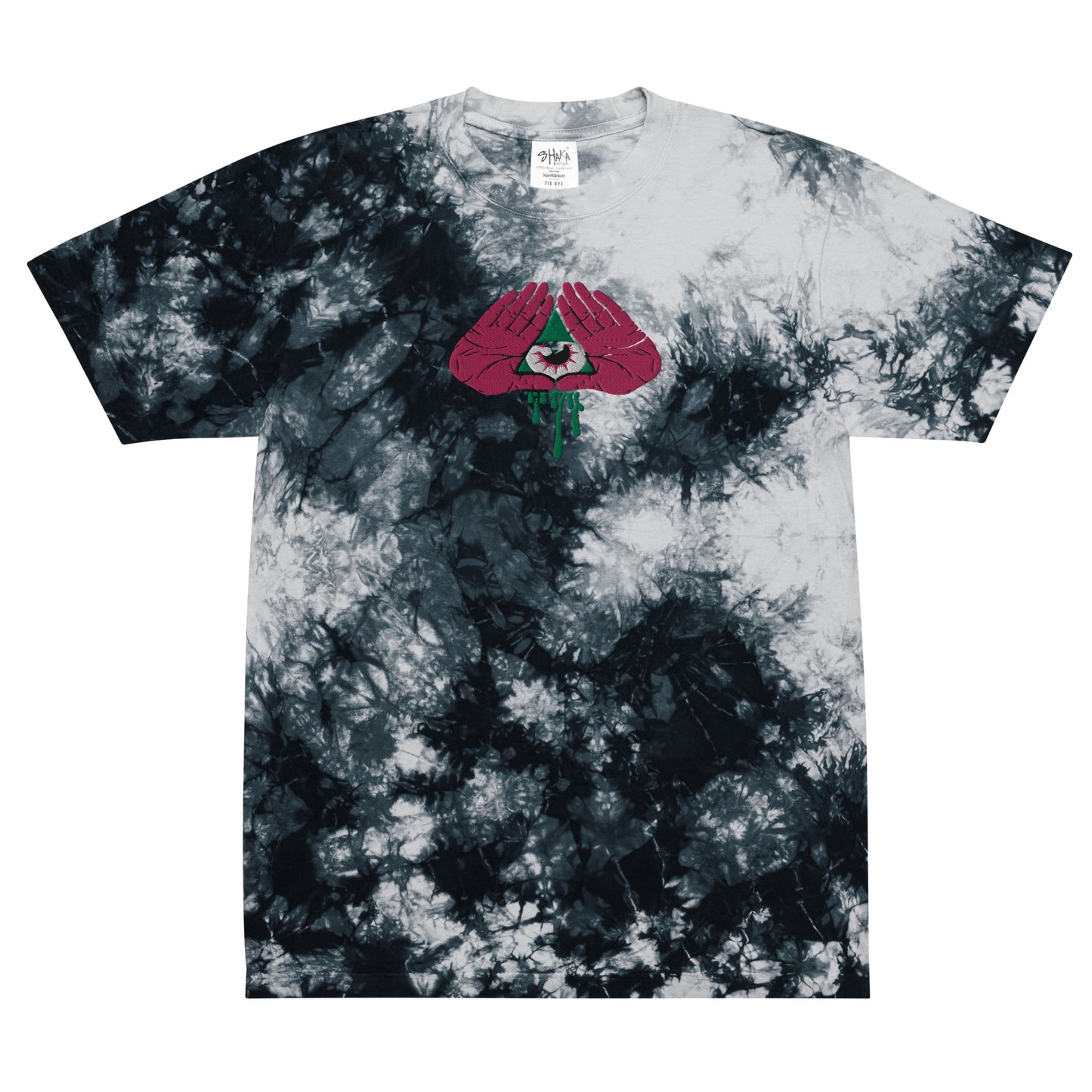 Illuminati - Oversized Unisex Tie-Dye T-shirt