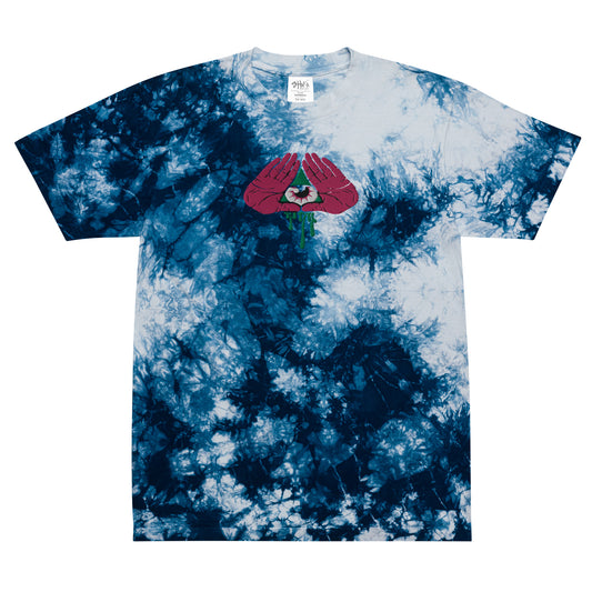 Illuminati - Oversized Unisex Tie-Dye T-shirt